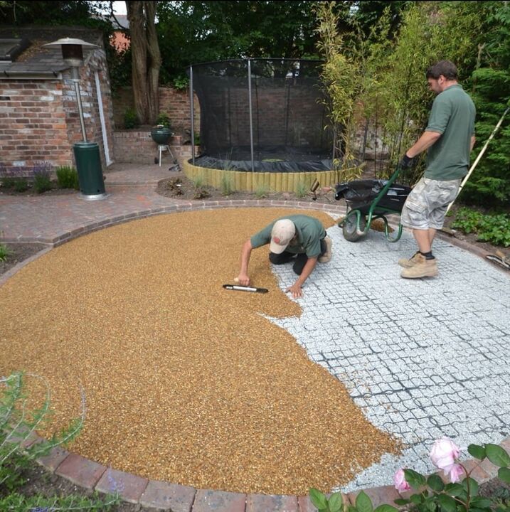 Návod na pokládku kamenného koberca